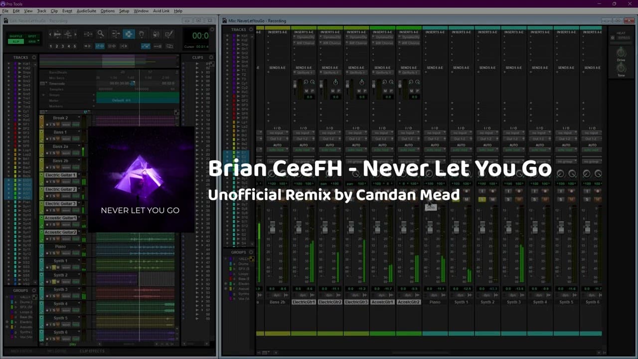 Never Let You Go Remix Image