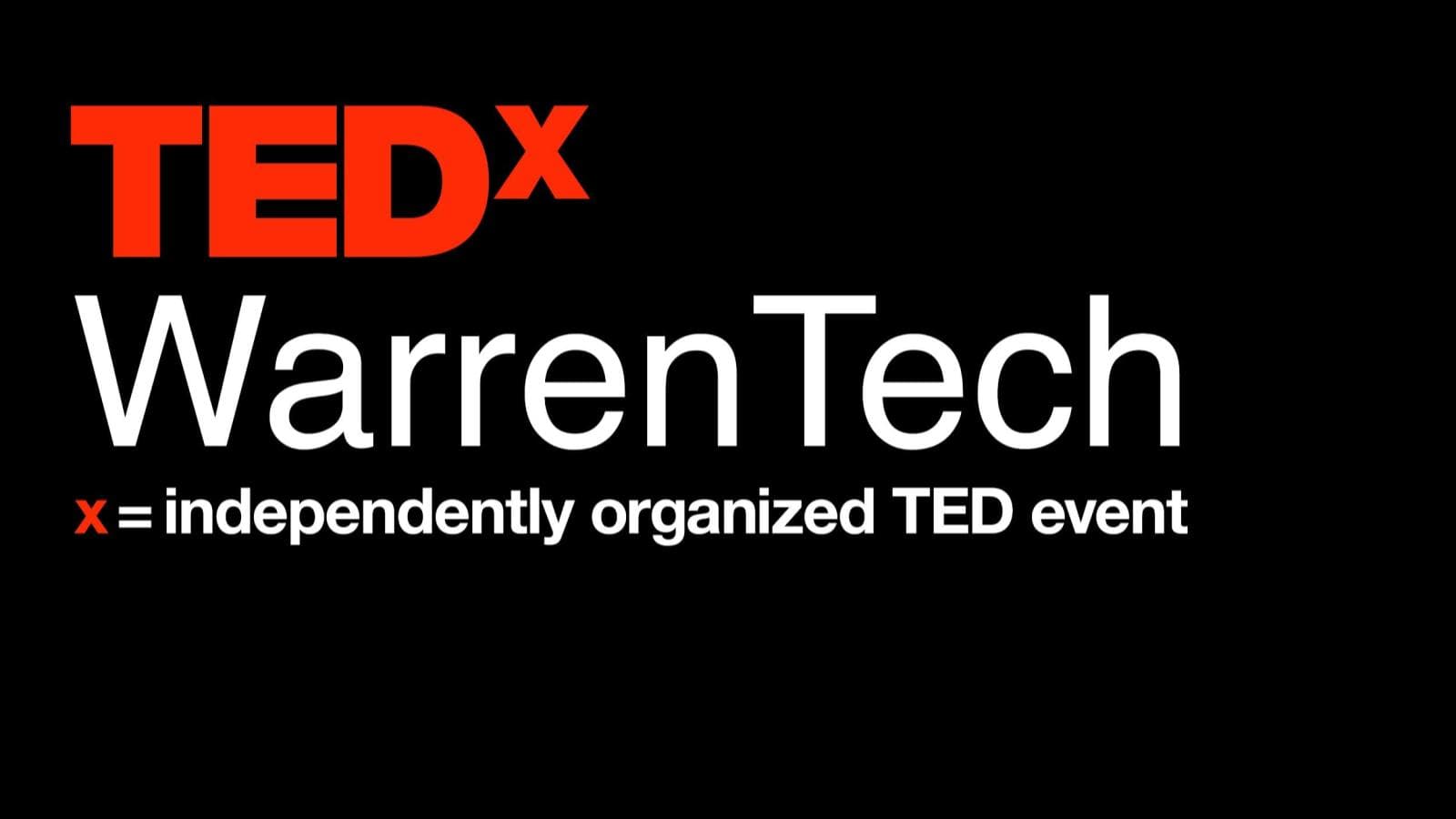 TEDxWarrenTech Image